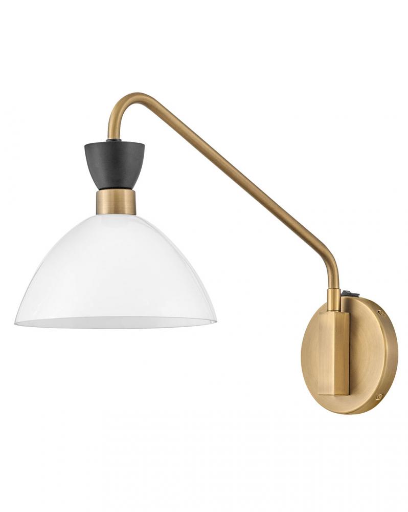 Medium Single Light Plug-In Sconce