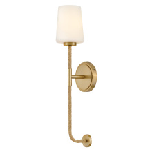 Lark Canada 83450LCB-NAT - Large Single Light Tall Sconce