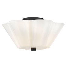 Lark Canada 83713BK - Medium Semi-Flush Mount