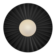 Lark Canada 84393BK - Medium Flush Mount or Sconce