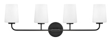 Lark Canada 853454BK - Large Four Light Vanity