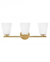 Lark Canada 85423LCB - Medium Three Light Vanity