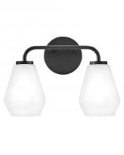 Lark Canada 85502BK - Small Two Light Vanity