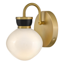 Lark Canada 85590LCB-BK - Small Single Light Sconce