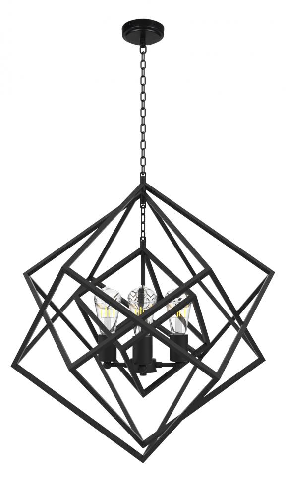 Chandelier Black