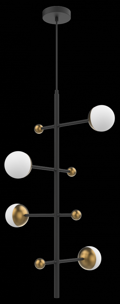 Pendents Aged Brass / Black