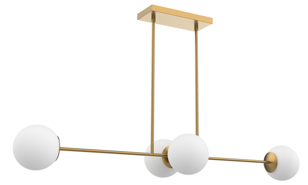 Chandelier Aged Brass