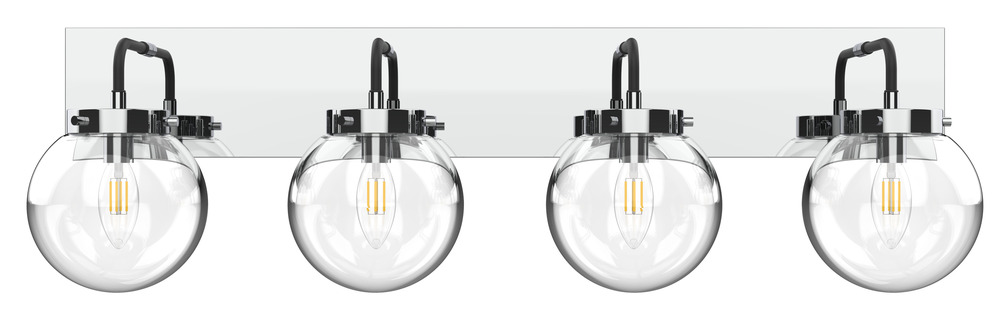 Vanity Lights Chrome / Black