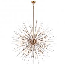 Vinci Lighting Inc. C1084-60"AB/WH - Chandelier Aged Brass