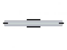 Vinci Lighting Inc. VL1324-C3-BK-WH - Vanity Lights Matte Black Structure