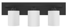 Vinci Lighting Inc. VL3100-3BK/WH - Vanity Lights Black