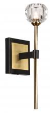Vinci Lighting Inc. WS1825-1AB/BK - Wall Scones Aged Brass / Black Structure