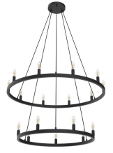 Vinci Lighting Inc. C5939-DT-MB - Chandelier Matte Black