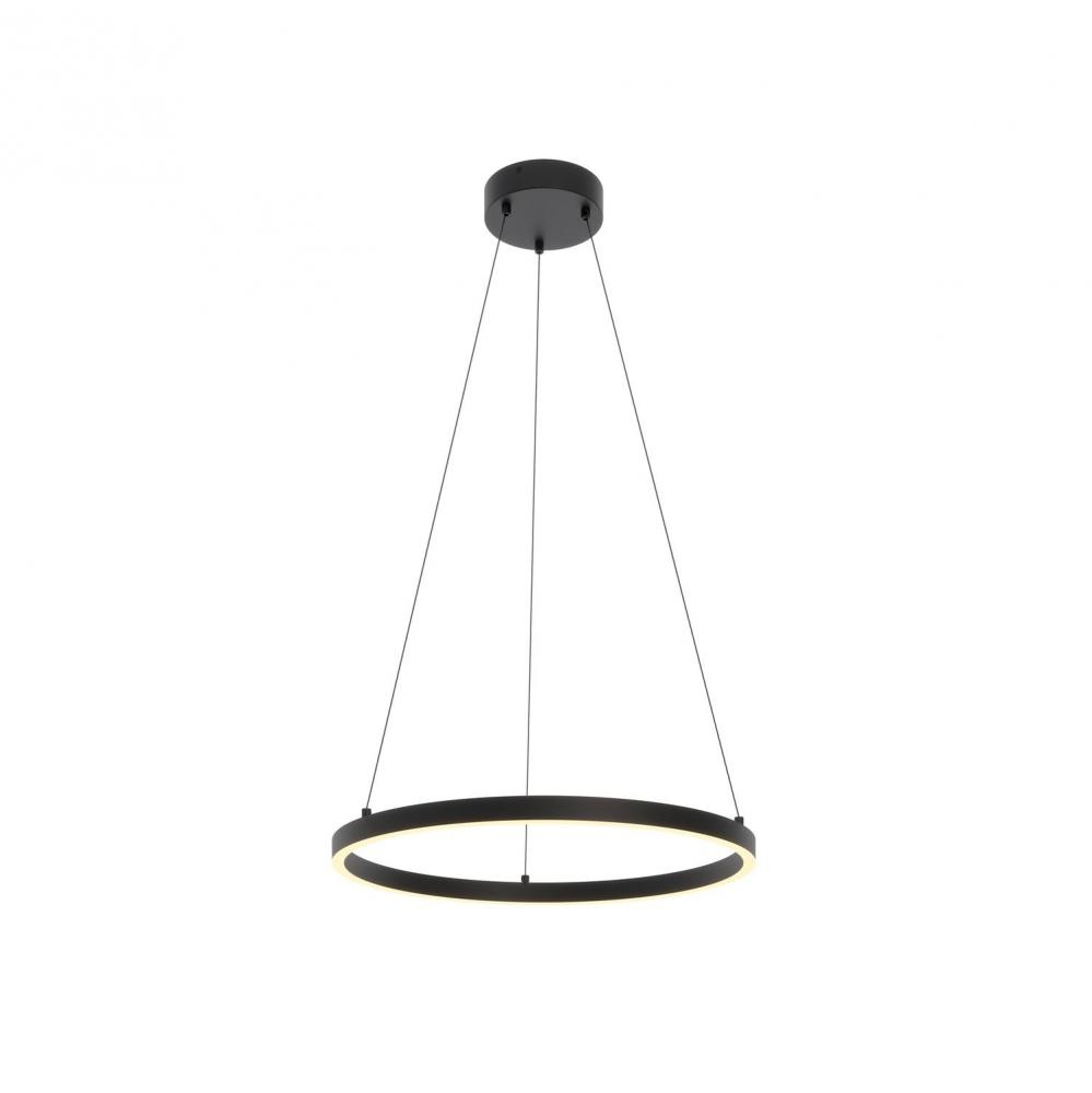Glo 24In Pendant LED 30W 120V,3000K,BK