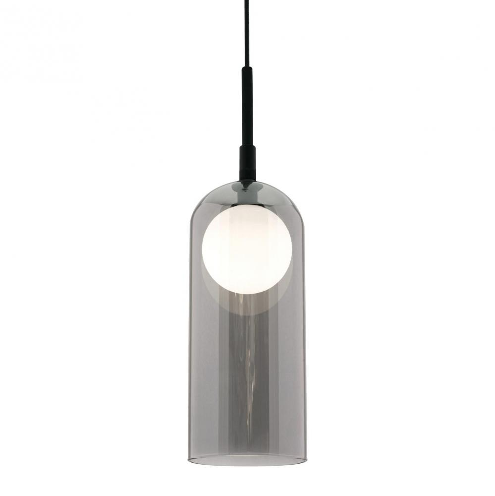 Kiran 4'' Pendant LED 6W 120V,3000K,BK