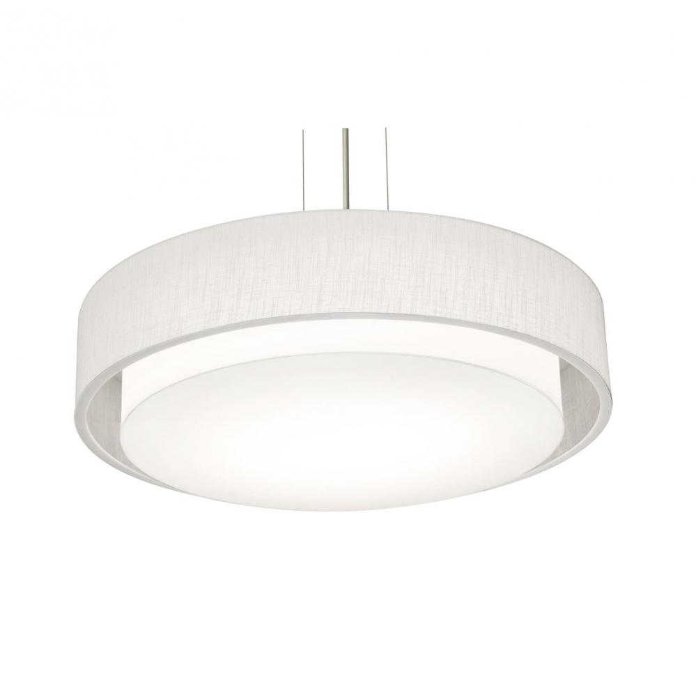 Sanibel 23'' LED Pendant - BK and LW