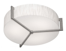 AFX Lighting, Inc. (Canada) APF1524LAJUDWG-JT - Apex 17'' LED Ceiling - Weathered Grey Finish - Jute Shade