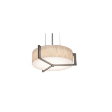 AFX Lighting, Inc. (Canada) APP1214MBWG-JT - Apex 14'' Med Base Pendant - SN w/ JT & WG