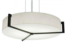 AFX Lighting, Inc. (Canada) APP1524LAJUDES-JT - Apex 17'' LED Pendant - Espresso Finish - Jute Shade