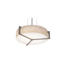 AFX Lighting, Inc. (Canada) APP1524MBWG-JT - Apex 17'' Med Base Pendant - SN w/ JT & WG