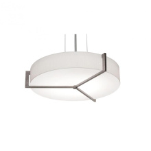 AFX Lighting, Inc. (Canada) APP1932MBWG-LW - Apex 21'' Med Base Pendant - SN w/ LW & WG