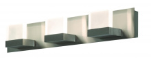 AFX Lighting, Inc. (Canada) ARLV250418L35MVSN - Arlo LED 3-Light Vanity - 120-277v - Satin Nickel