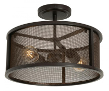 AFX Lighting, Inc. (Canada) AUNF14MBBZ - AUSTIN FLUSHMOUNT MEDIUM BASE120V