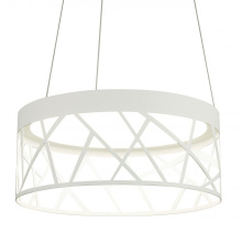 AFX Lighting, Inc. (Canada) BONP2032L30D1BK - Boon Pendant - Black Finish - White Acrylic Shade