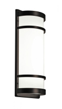 AFX Lighting, Inc. (Canada) BRS071814LAJUDRB - Brio LED Sconce - Oil Rubbed Bronze Finish - White Acrylic Shade
