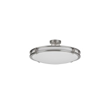 AFX Lighting, Inc. (Canada) CAC14L5AJUDSN - Carlisle 14'' LED Semi-Flush, 120-277V, 27W, 5 CCT, SN