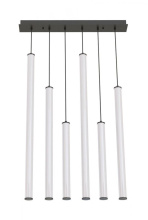 AFX Lighting, Inc. (Canada) CADP99L30UDBKLNR6 - Caden 6 Light Linear,120-277V,3000K,Black