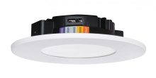 AFX Lighting, Inc. (Canada) CNRF04LAJD1WH - Connor 4'' Flush Mount LED 120V,12W,5 CCT, WH