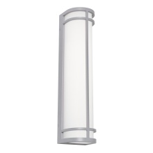AFX Lighting, Inc. (Canada) CRNW0624LAJUDTG - Crain 24'' LED Outdoor Sconce, 120-277V, 24W, 5 CCT, TG