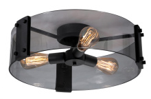 AFX Lighting, Inc. (Canada) DNAC18MBBK - Dana 18'' Semi Flush Med Base 120V BK