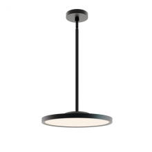 AFX Lighting, Inc. (Canada) EGRP16LAJD2BK - Edge Round Pendant 25W 2250lm 120-277V
