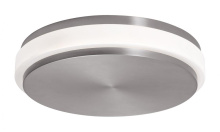 AFX Lighting, Inc. (Canada) EISF14LAJUDSN - Eris 14'' LED Flush Mount,120-277V,26W,5 CCT,SN