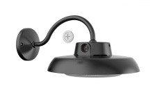 AFX Lighting, Inc. (Canada) GILW1210LAJENBK - Gilbert 10'' Outdoor LED Sconce 80W 120V 3CCT BK