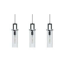 AFX Lighting, Inc. (Canada) HOUP04MBBKLNR3 - Houston 3 Light Linear Pendant, 60W, BK