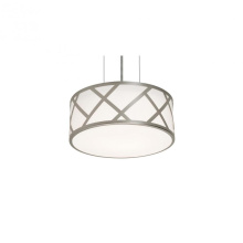 AFX Lighting, Inc. (Canada) HVNP13MBSN - Haven 13'' Med Base Pendant - SN w/ SN