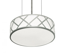 AFX Lighting, Inc. (Canada) HVNP17LAJUDSN - Haven 17'' LED Pendant - 30W 120-277V - Satin Nickel