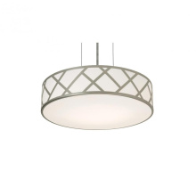 AFX Lighting, Inc. (Canada) HVNP17MBSN - Haven 17'' Med Base Pendant - SN w/ SN