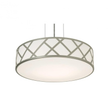 AFX Lighting, Inc. (Canada) HVNP21MBSN - Haven 21'' Med Base Pendant - SN w/ SN