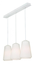 AFX Lighting, Inc. (Canada) ISLP11WHLNR3 - Isla 3 Light Linear Pendant,120V,White