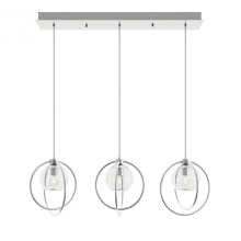 AFX Lighting, Inc. (Canada) JAMP12MBSNLNR3 - Jamie Three Mini-Pendant Medium Base120V