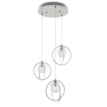 AFX Lighting, Inc. (Canada) JAMP12MBSNRND3 - Jamie Three Mini-Pendant Medium Base120V