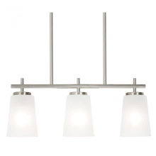 AFX Lighting, Inc. (Canada) JNNP0523MBSN - Joanna 3 Light Linear Pendant 120V - Satin Nickel