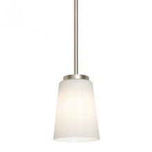 AFX Lighting, Inc. (Canada) JNNP05MBSN - Joanna 1 Light Pendant 120V - Satin Nickel