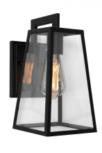 AFX Lighting, Inc. (Canada) JOPW0712MBBK - Joplin 12'' Outdoor Med Base Sconce,120V,BK