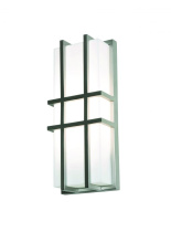 AFX Lighting, Inc. (Canada) LBTS0614LAJUDSN - Lambert 14'' LED Sconce - 17W 120-277V - Satin Nickel