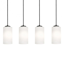 AFX Lighting, Inc. (Canada) LEOP04MBBKLNR4 - Leo 36'' 4 Light Linear Pendant - BK